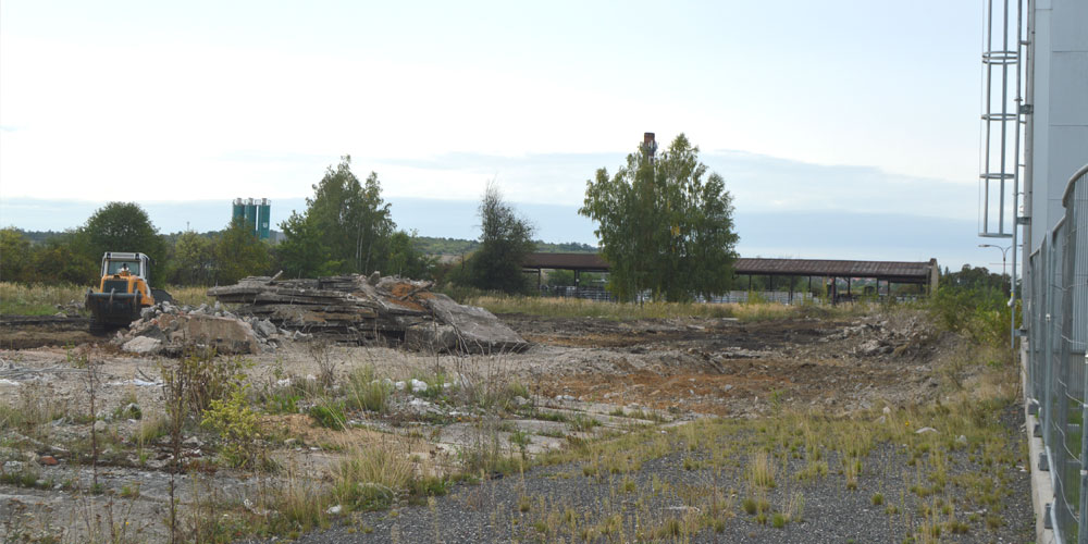Start of construction of the warehouse extension in Velvary | Filson