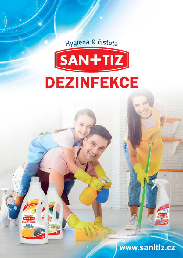 Sanitiz Dezinfekce, hygiena a čistota